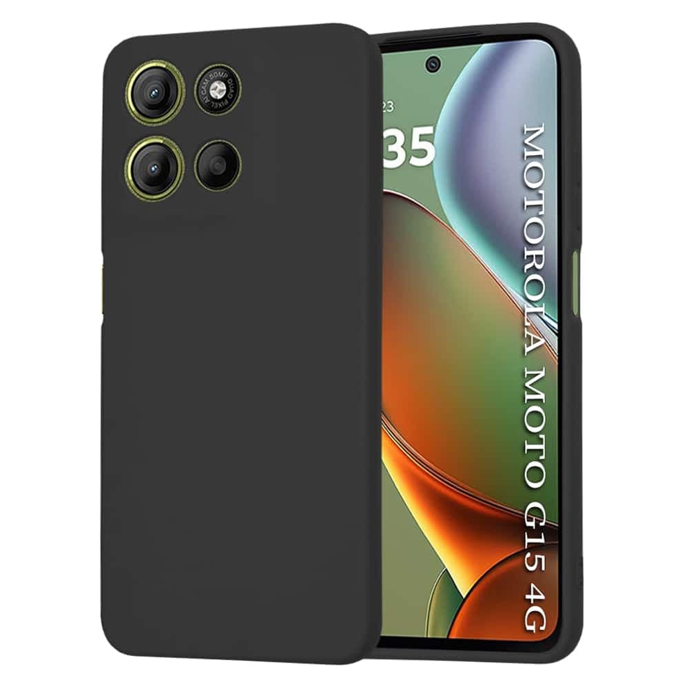 Techsuit SoftFlex - θήκη για Motorola Moto G15 - Μαύρο