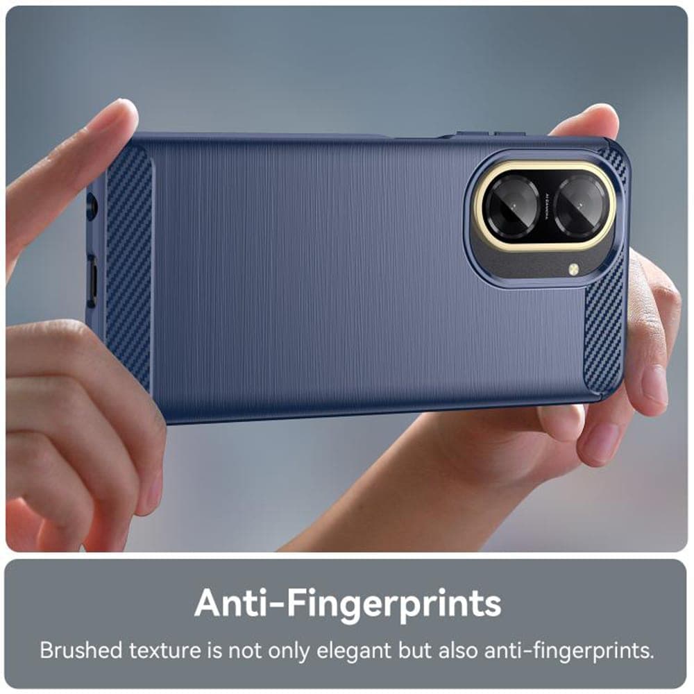Techsuit Carbon Silicone - θήκη για Xiaomi Redmi A5 4G - Μπλε 5