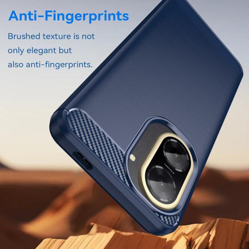 Techsuit Carbon Silicone - θήκη για Xiaomi Redmi A5 4G - Μπλε 2