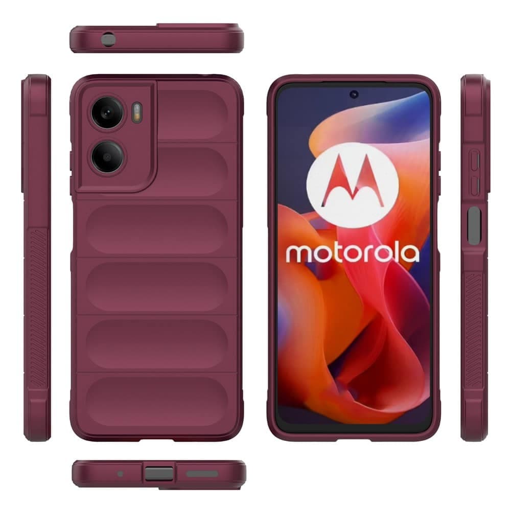 Techsuit Magic Shield - θήκη για Motorola Moto G05 / E15 - Πολύχρωμο 2