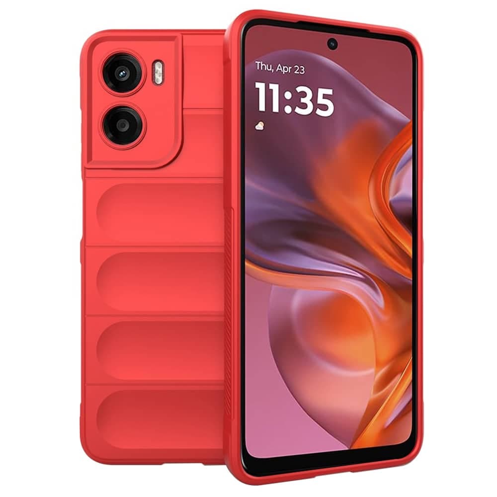 Techsuit Magic Shield - θήκη για Motorola Moto G05 / E15 - Κόκκινο
