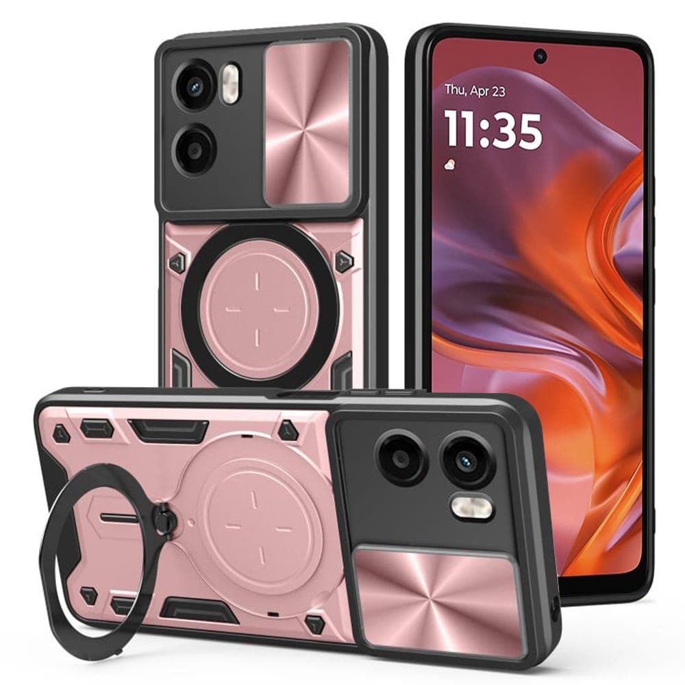 Techsuit CamGuard Pro - θήκη για Motorola Moto G05 - Ροζ