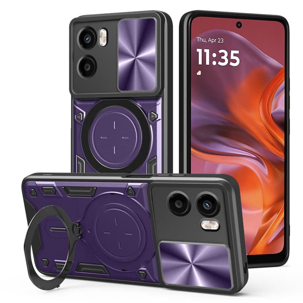Techsuit CamGuard Pro - θήκη για Motorola Moto G05 / E15 - Πολύχρωμο