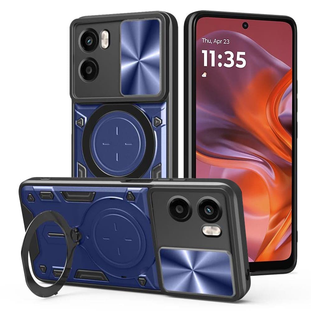 Techsuit CamGuard Pro - θήκη για Motorola Moto G05 / E15 - Μπλε