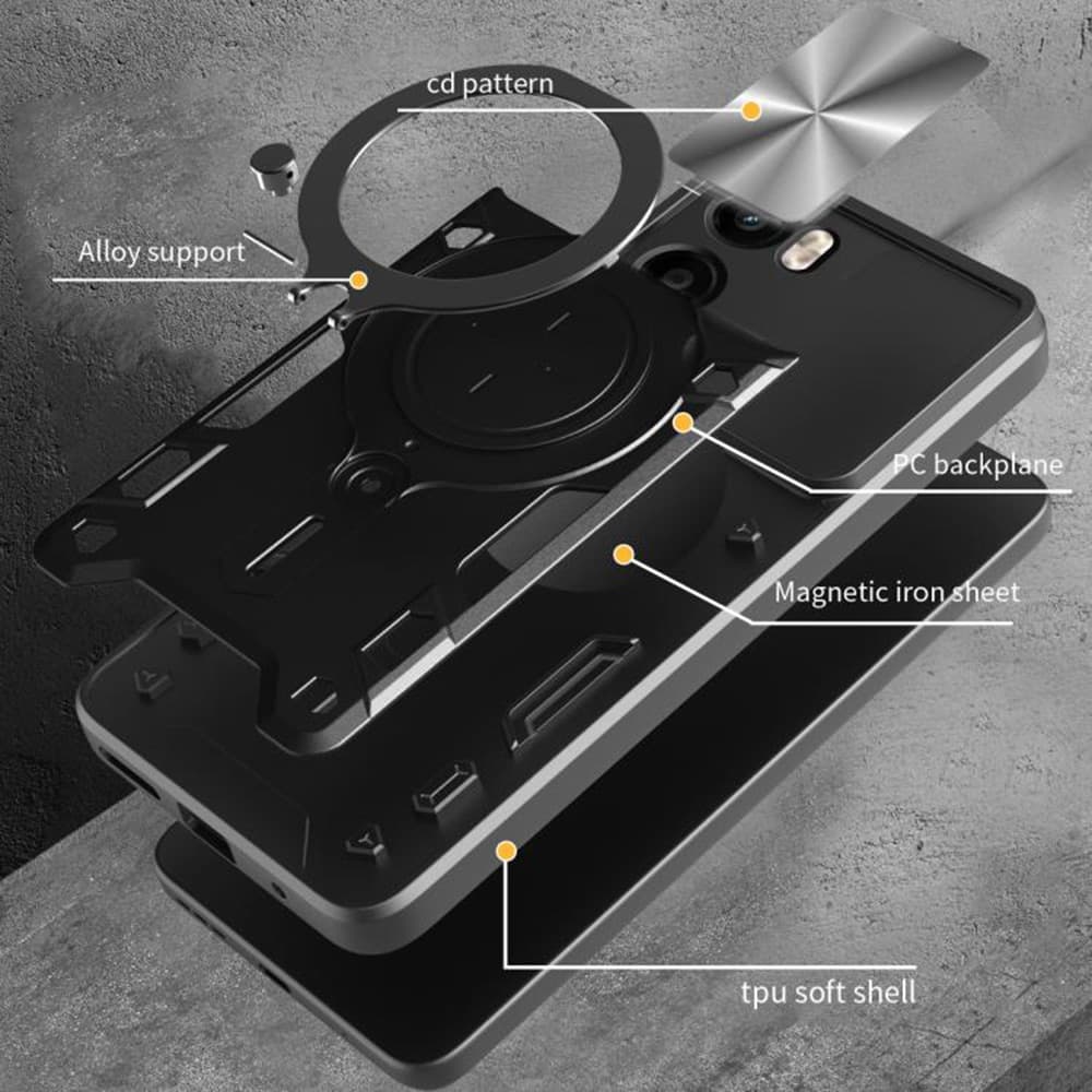 Techsuit CamGuard Pro - θήκη για Motorola Moto G05 / E15 - Μπλε 4