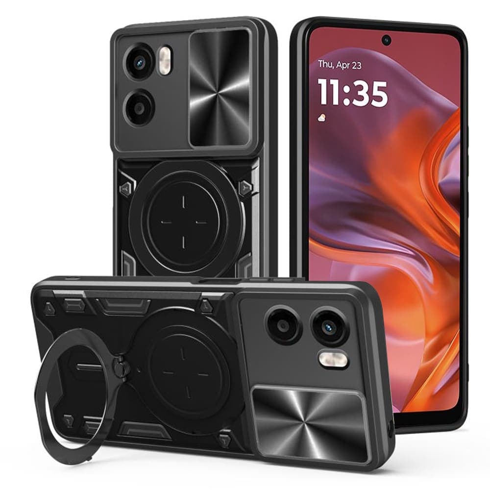 Techsuit CamGuard Pro - θήκη για Motorola Moto G05 / E15 - Μαύρο