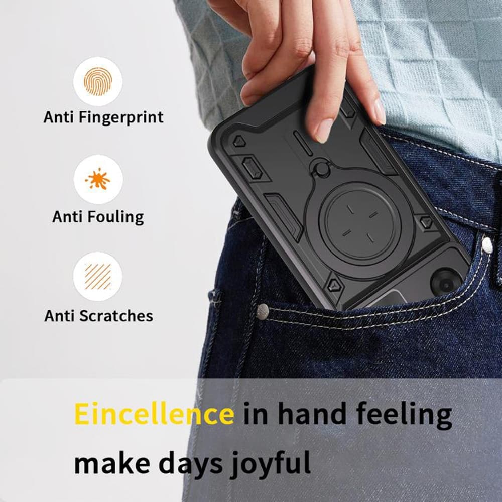 Techsuit CamGuard Pro - θήκη για Xiaomi Redmi A5 4G - Ροζ 5