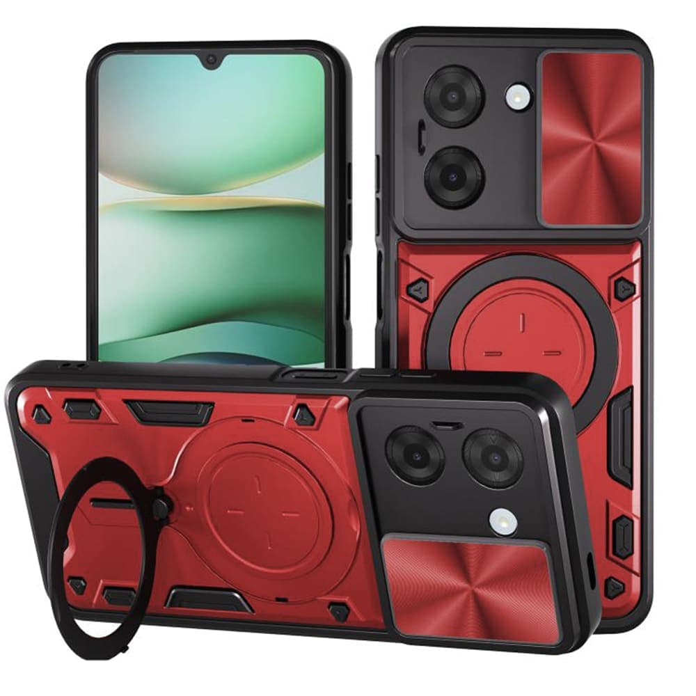 Techsuit CamGuard Pro - θήκη για Xiaomi Redmi A5 4G - Κόκκινο