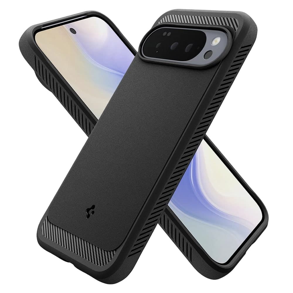 Spigen Rugged Armor - θήκη για Google Pixel 10 Pro XL - Μαύρο 2
