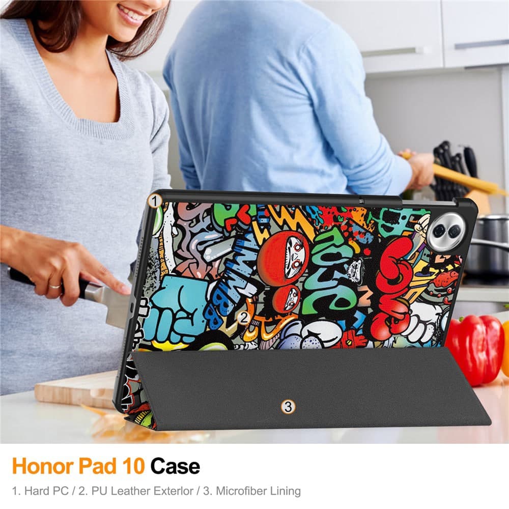Techsuit FoldPro - θήκη για Honor Pad 10 - Πολύχρωμο 3