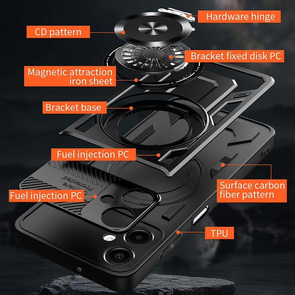 Techsuit RuggedCam - θήκη για Samsung Galaxy A07 4G - Μπλε 4