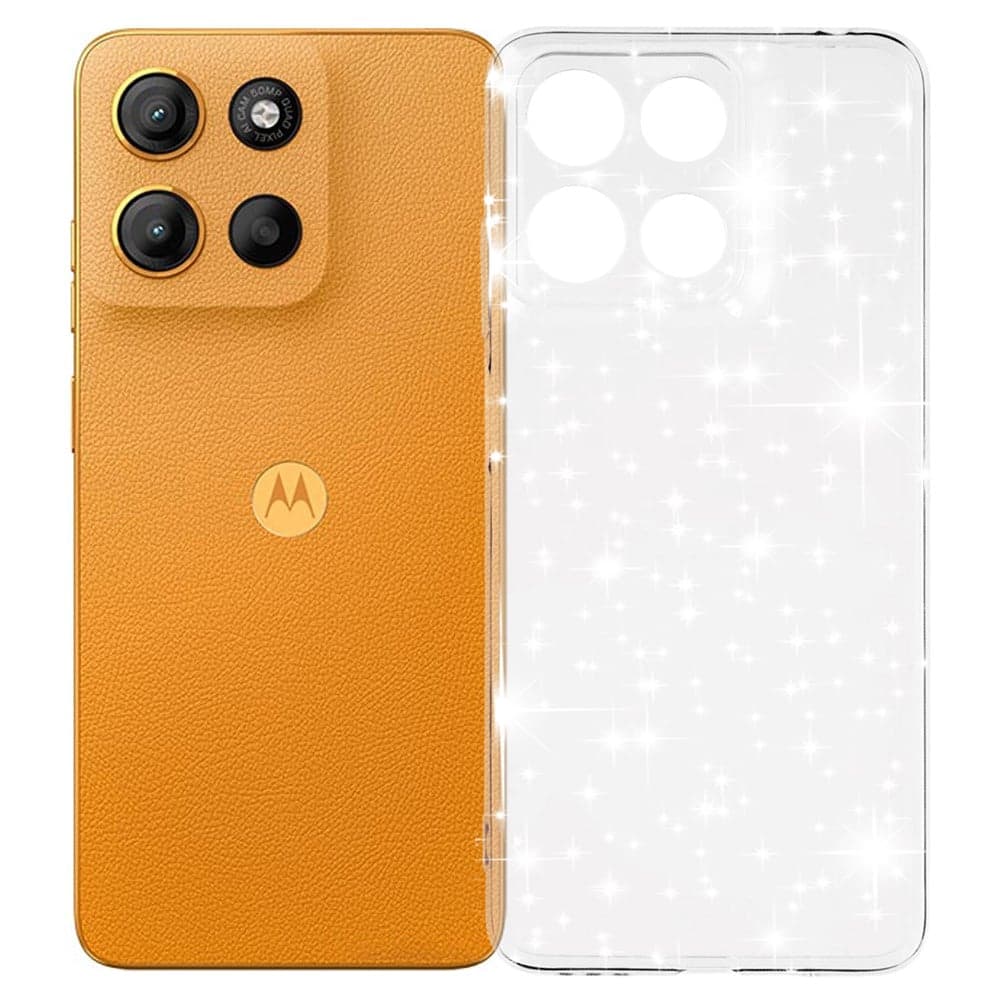 Techsuit SparkleSkin Series - θήκη για Motorola Moto G15 / Power - Διάφανο