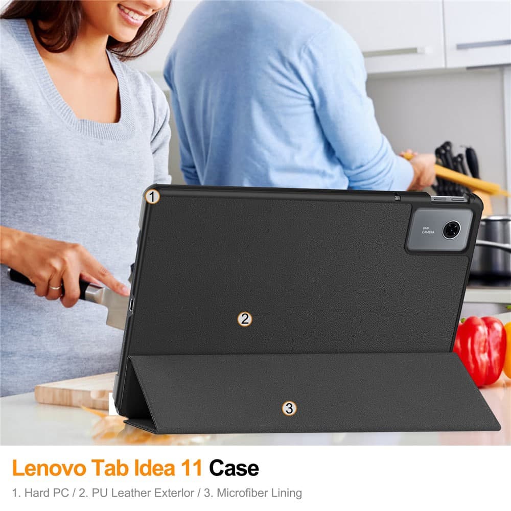Techsuit - Foldpro - Θήκη Για Lenovo Idea Tab 11 - Μαύρη 6