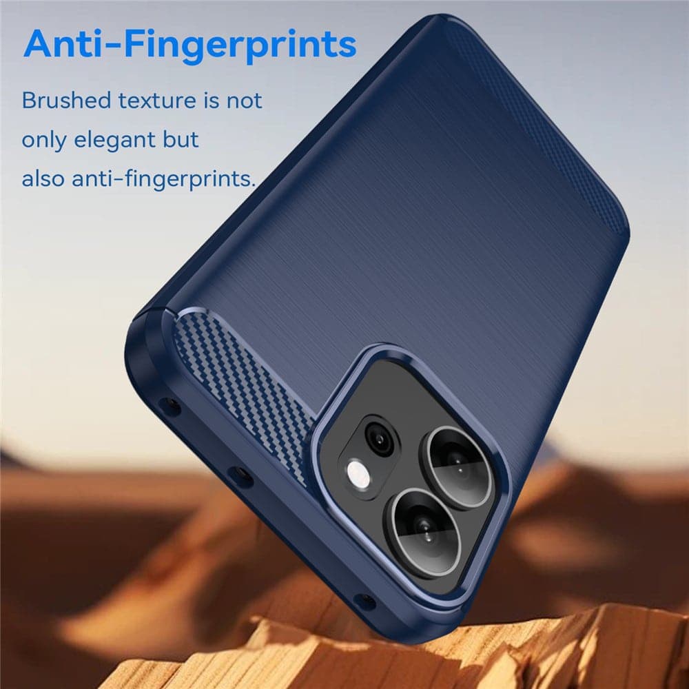 Techsuit Carbon Silicone - θήκη για Oppo Reno14 / F FS 5G - Μπλε 5