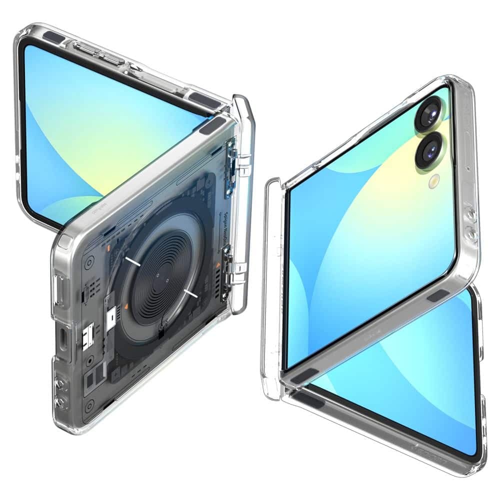 Spigen Ultra Hybrid Pro - θήκη για Samsung Galaxy Z Flip7 - Διάφανο