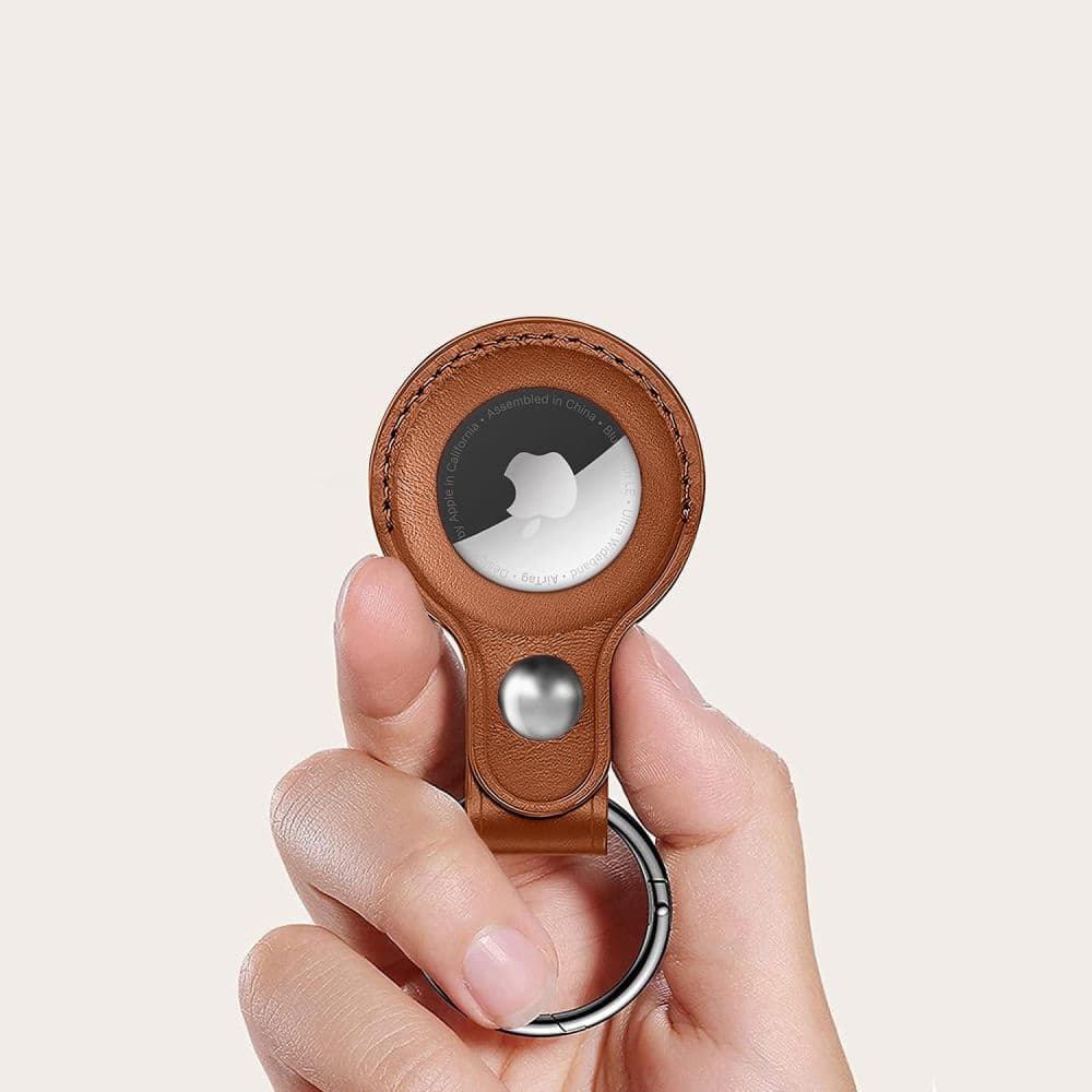 Tech-Protect Naturalfit Apple Airtag 1 / 2 Brown 3