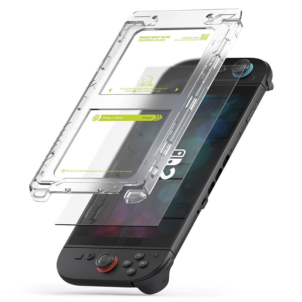 Σκληρυμένο γυαλί Ringke Easy Slide 2-Pack Nintendo Switch 2 Clear 2