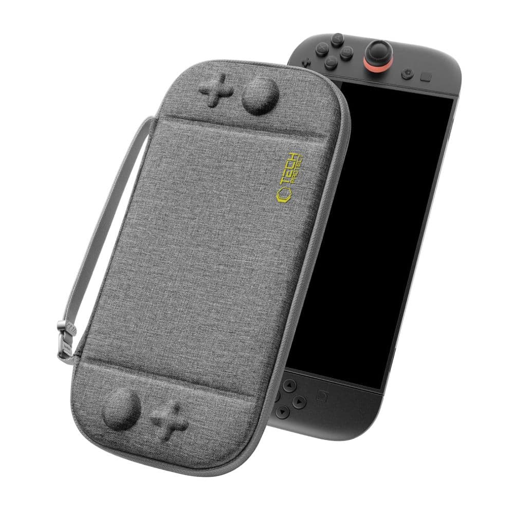 Tech-Protect Slim Pouch Nintendo Switch 2 Dark Grey 2