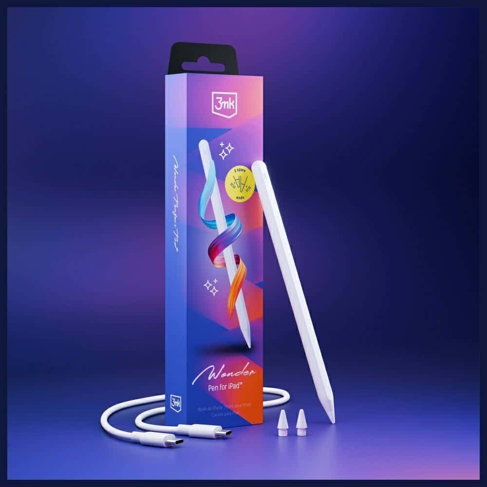 3mk Wonder Pen Μαγνητικό Stylus USB-C Για iPad 7