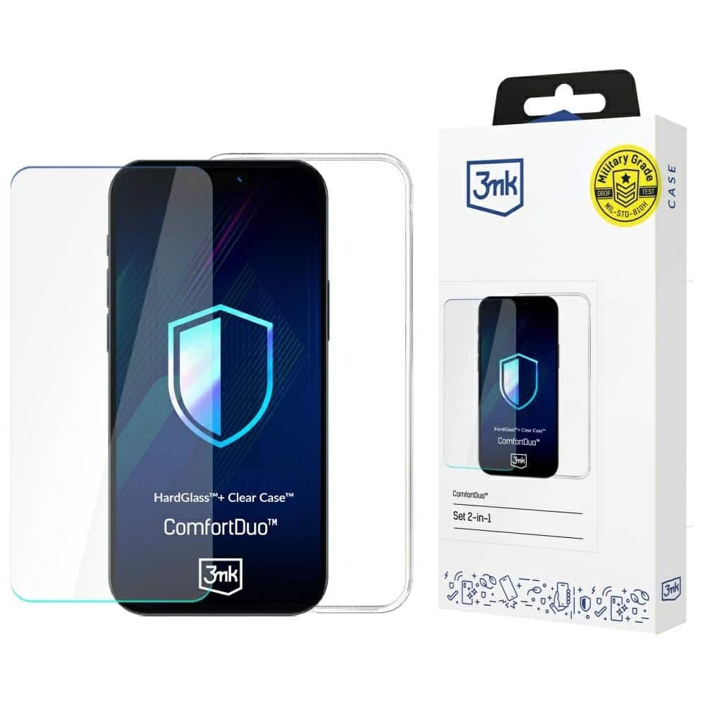 3mk Comfortduo Clear Kit Για Motorola Moto G34 5g