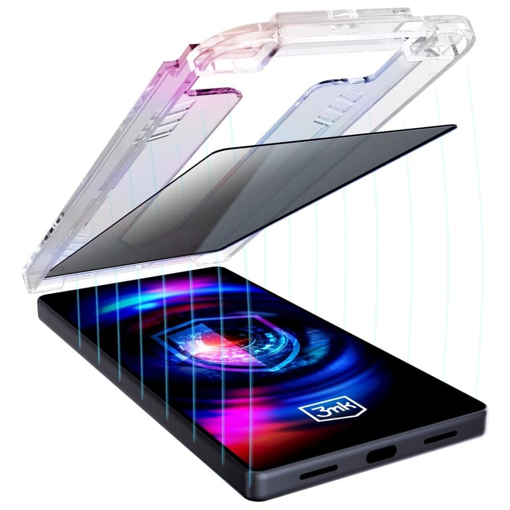 Γυαλί Προστασίας 3mk Hardglass Max Privacy Με Εφαρμογέα Για Samsung Galaxy A26 5g 7
