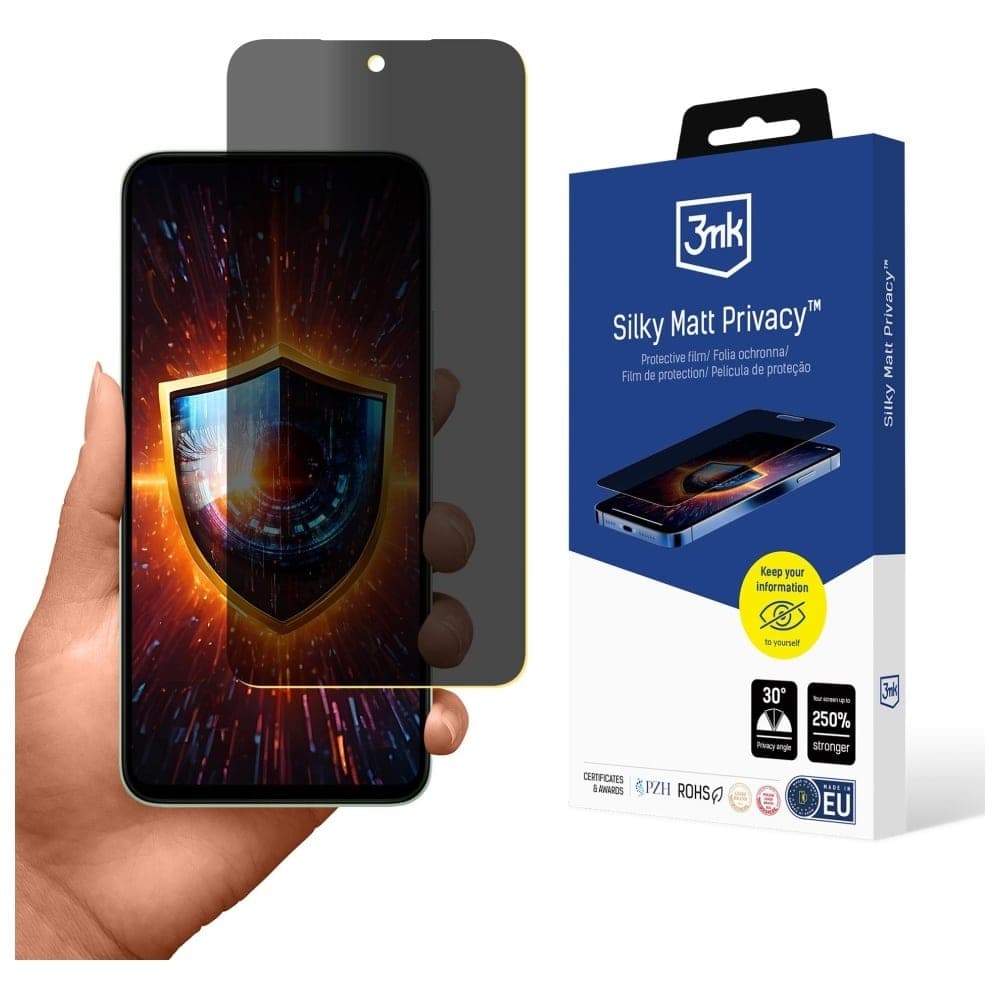 Προστατευτικό Γυαλί 3mk Hardglass Max Privacy Για Xiaomi Redmi 15 4g/15 5g