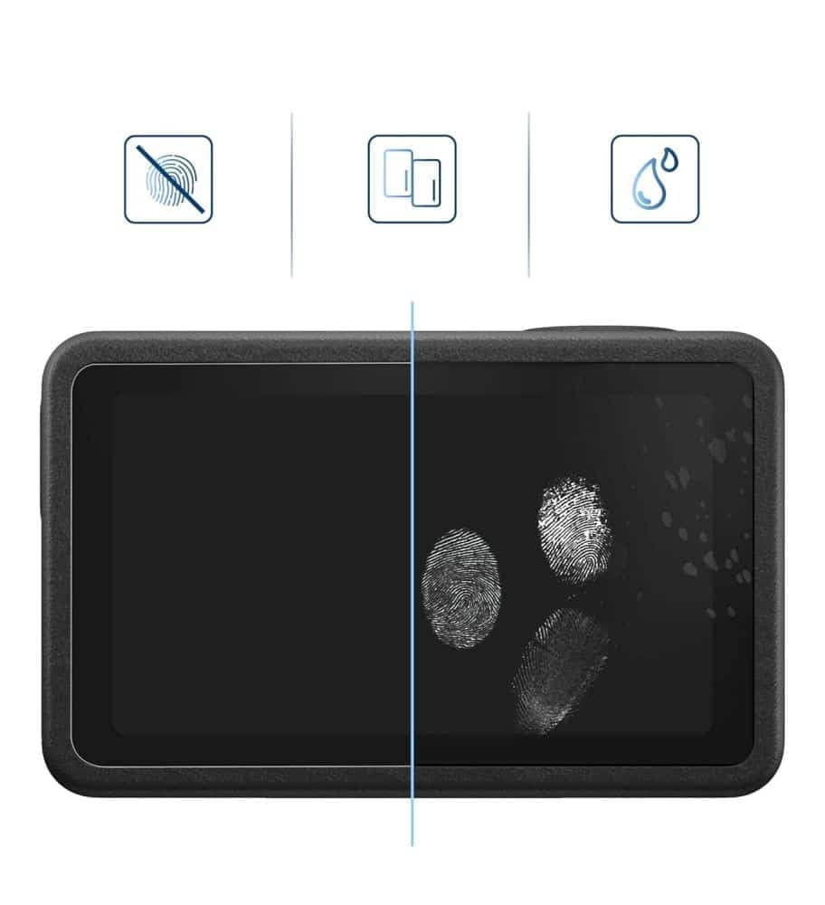Σκληρυμένο γυαλί Tech-Protect Glass Fit+ 2-Set Dji Osmo Action 5 Pro Clear 2