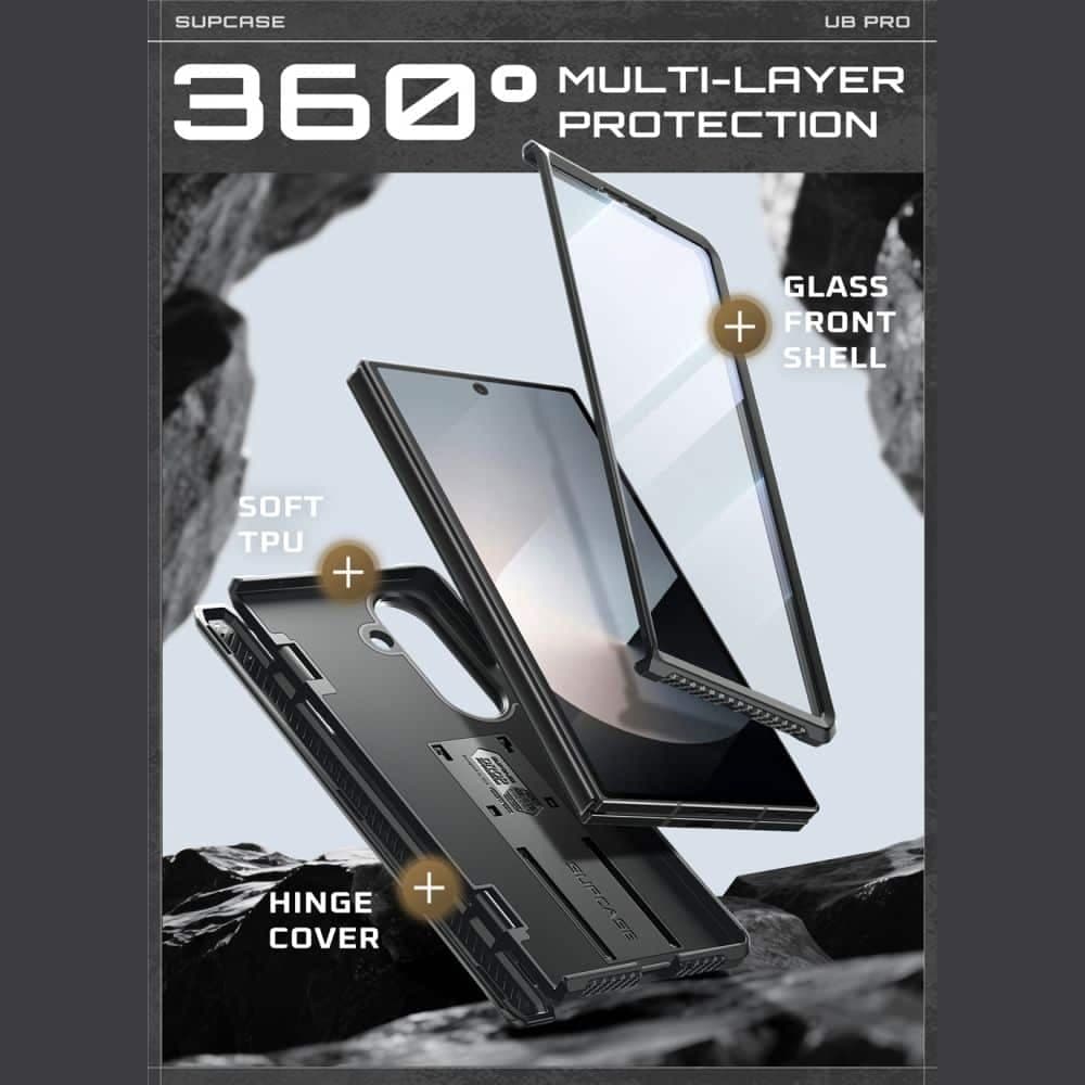 Supcase UNICORN BEETLE PRO - θήκη για Samsung Galaxy Z Fold7 - Μαύρο 4