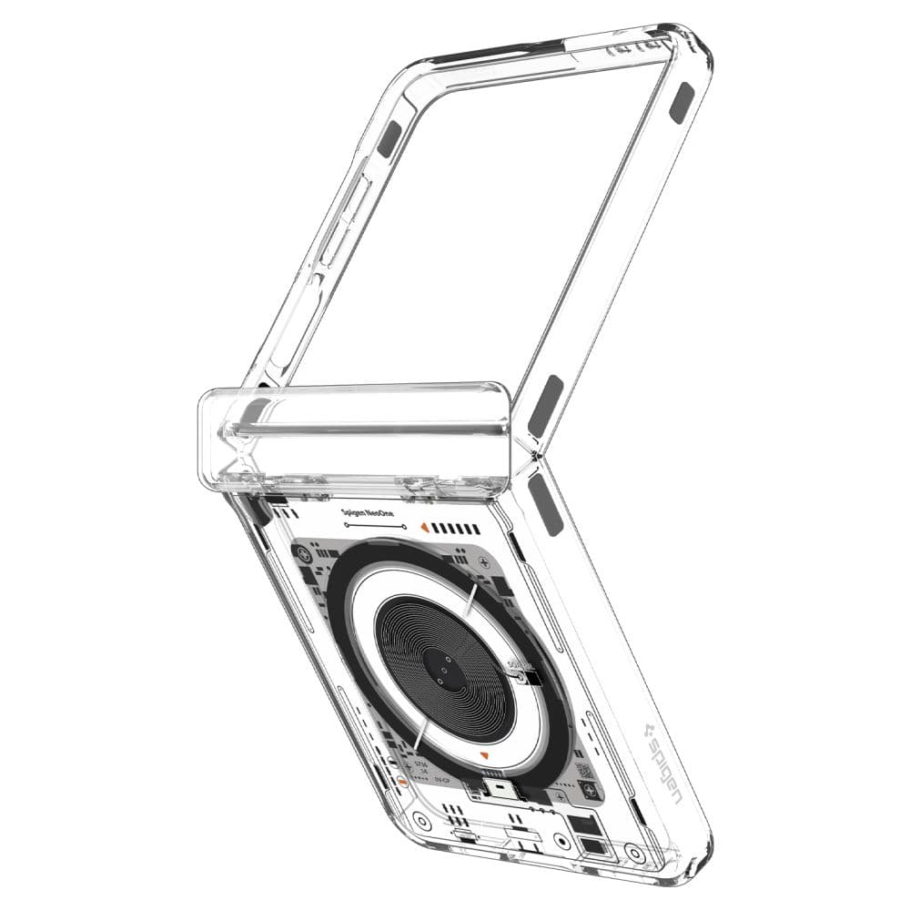 Spigen Ultra Hybrid Pro - θήκη για Samsung Galaxy Z Flip7 - Διάφανο 4
