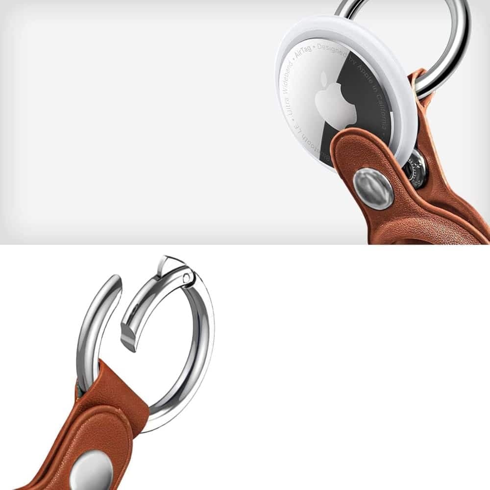 Tech-Protect Naturalfit Apple Airtag 1 / 2 Brown 2