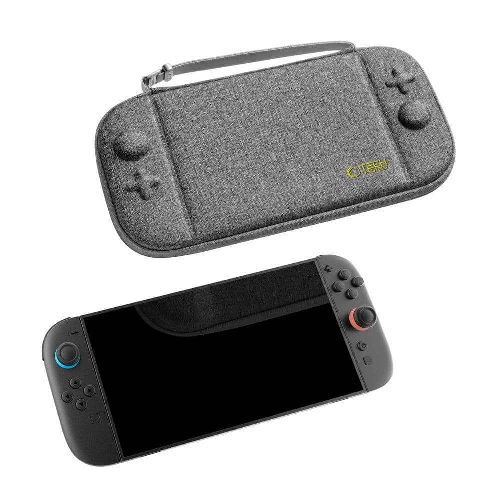 Tech-Protect Slim Pouch Nintendo Switch 2 Dark Grey 5
