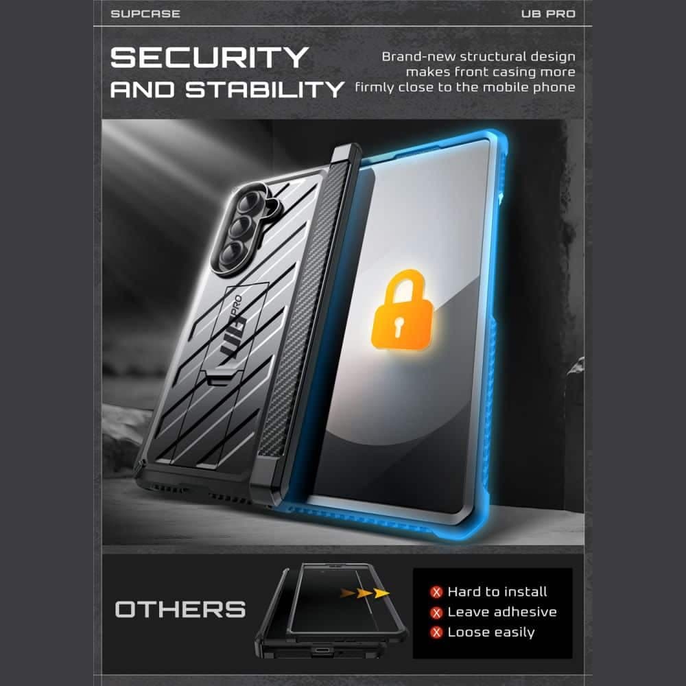 Supcase UNICORN BEETLE PRO - θήκη για Samsung Galaxy Z Fold7 - Μαύρο 6
