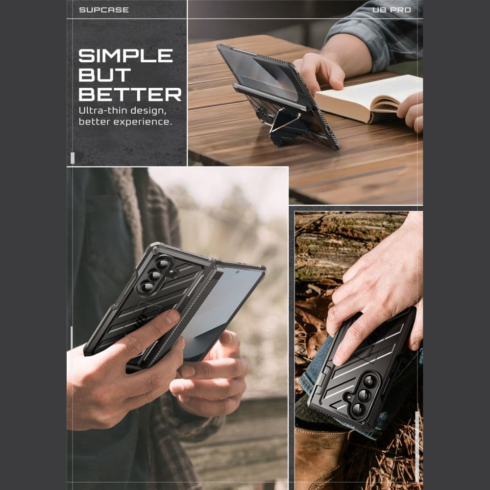 Supcase UNICORN BEETLE PRO - θήκη για Samsung Galaxy Z Fold7 - Μαύρο 9
