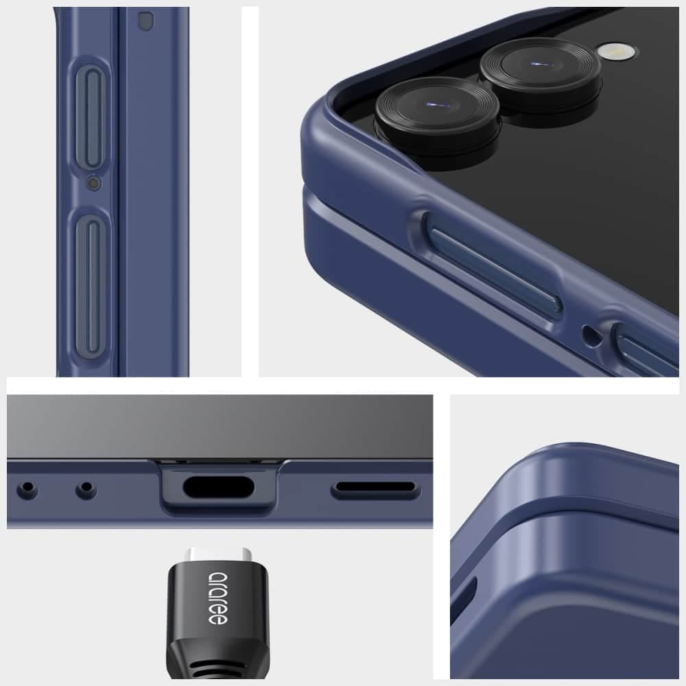Araree Aero Flex M - θήκη για Samsung Galaxy Z Flip7 - Μπλε 5