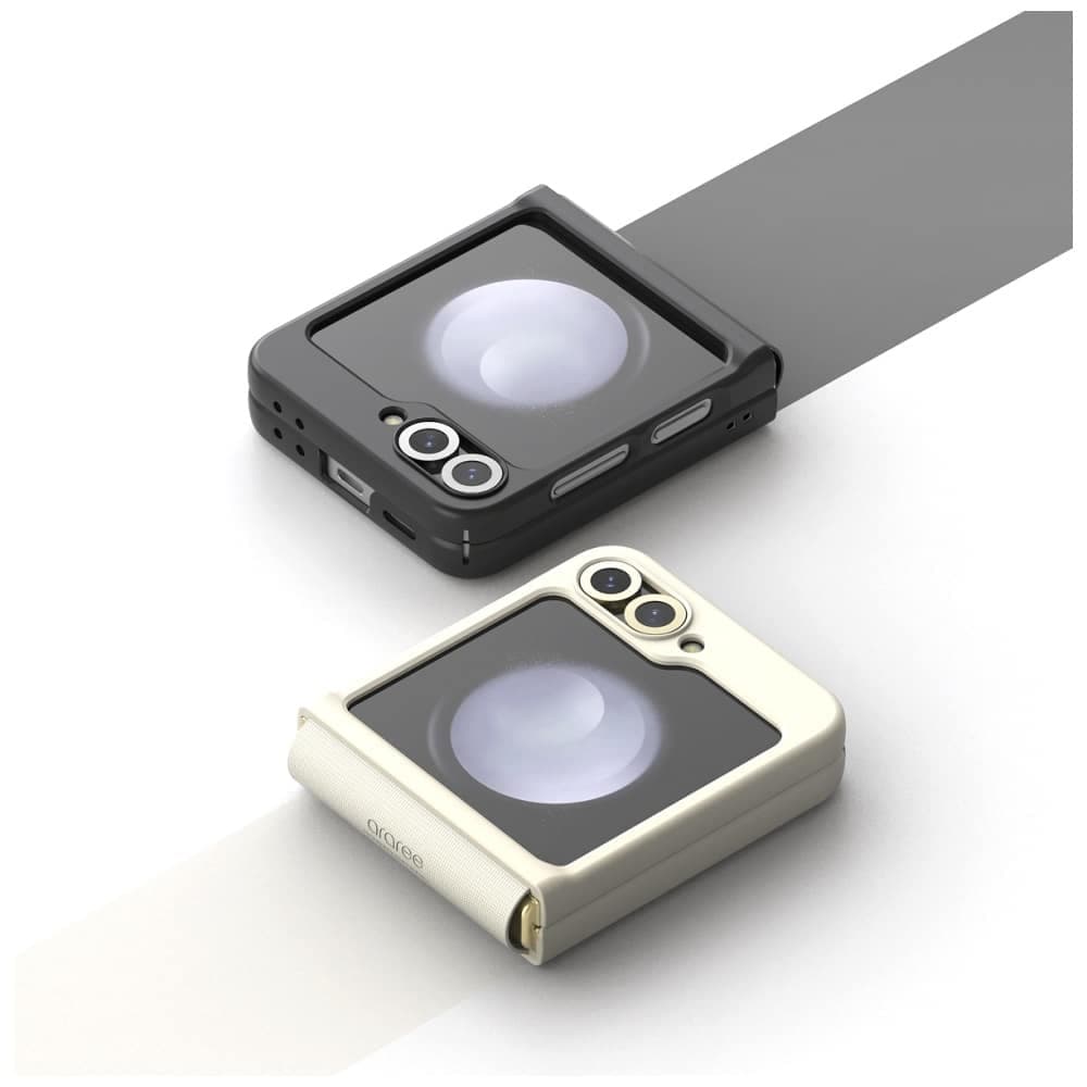 Araree Aero Flex M - θήκη για Samsung Galaxy Z Flip6 / Flip7 FE - Κρέμα 6