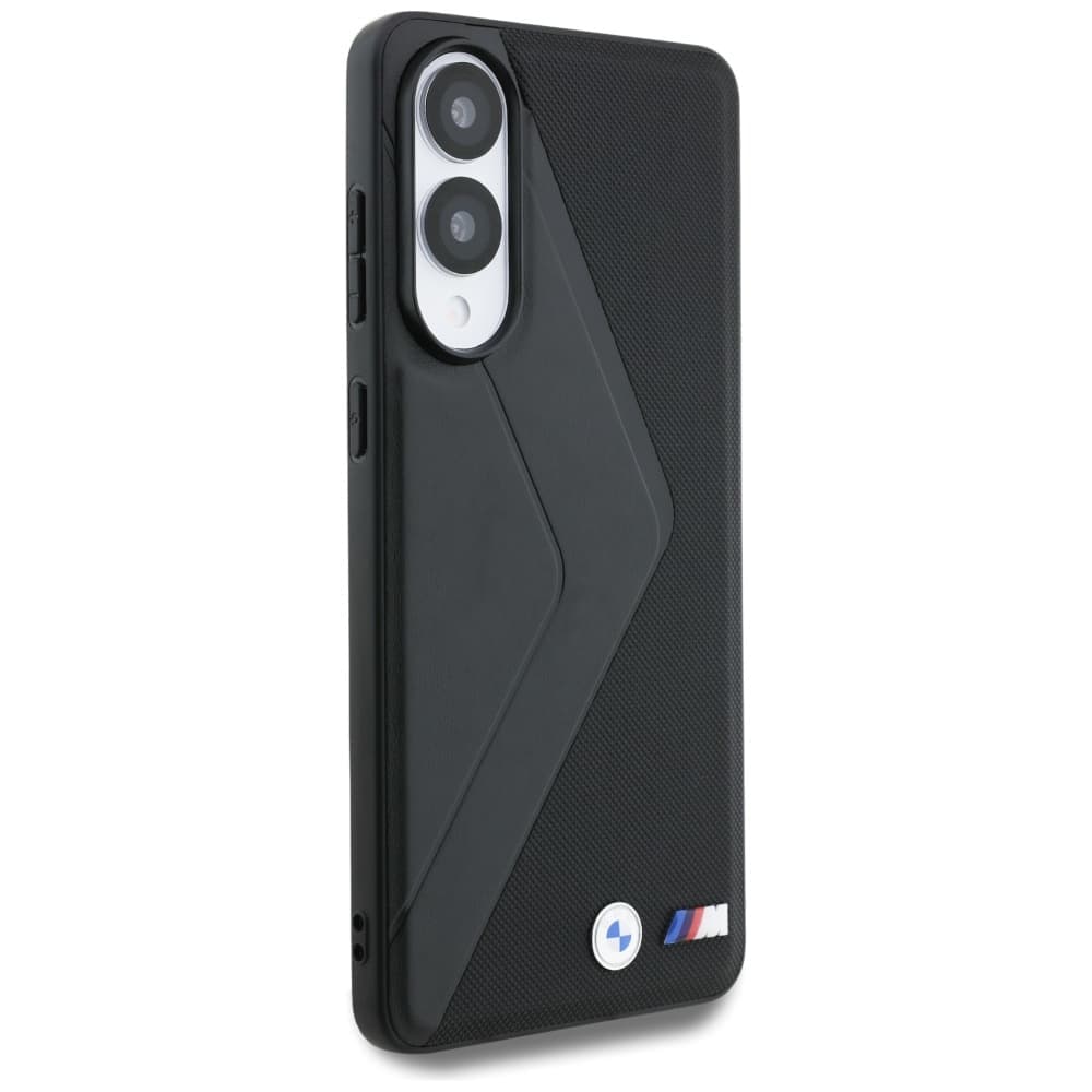 Θήκη Bmw Δερμάτινη Oversized Stripes Magsafe Για Samsung Galaxy S25 Edge Μαύρη 4
