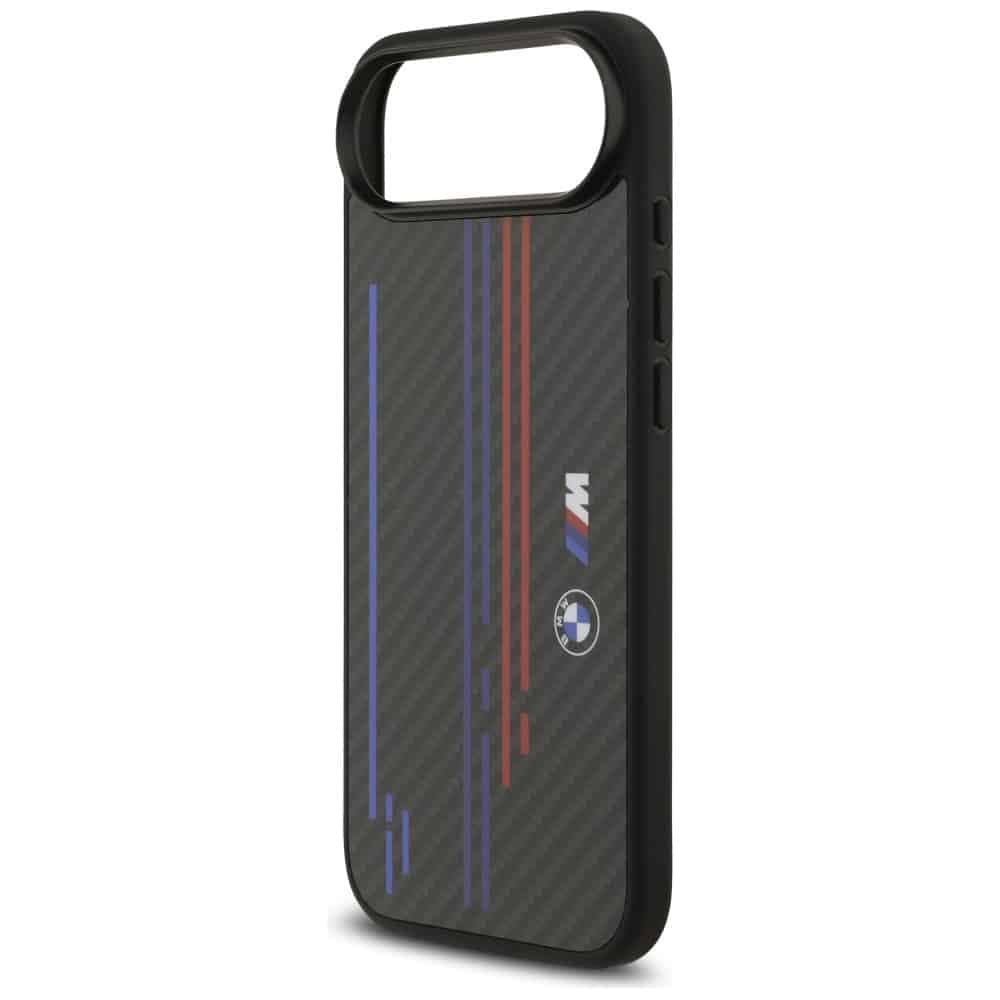 Θήκη Bmw M Kevlar Γραμμές & Λογότυπο Magsafe Για iPhone Air Μαύρη 4