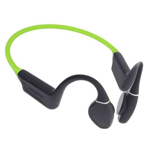 Creative Outlier Free+ Ασύρματα Ακουστικά Γκρι-Πράσινα Bluetooth 5.3 2