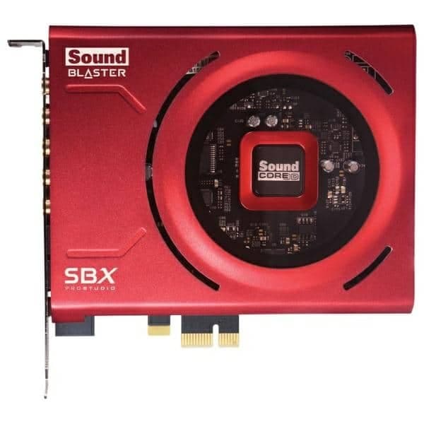 Creative Sound Blaster Z Se Pci-E Κάρτα Ήχου Ειδική Εκδοση Κόκκινη