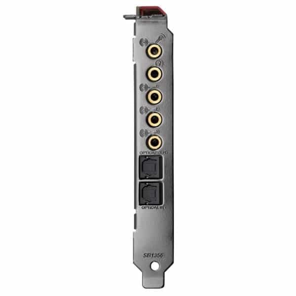 Creative Sound Blaster Z Se Pci-E Κάρτα Ήχου Ειδική Εκδοση Κόκκινη 3