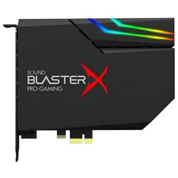Creative Sound Blasterx Ae-5 Plus Μαύρη Κάρτα Ήχου Pci-E