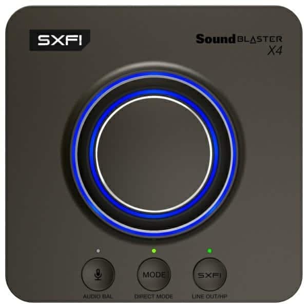 Creative Sound Blaster X4 Εξωτερική Κάρτα Ήχου USB-C 4