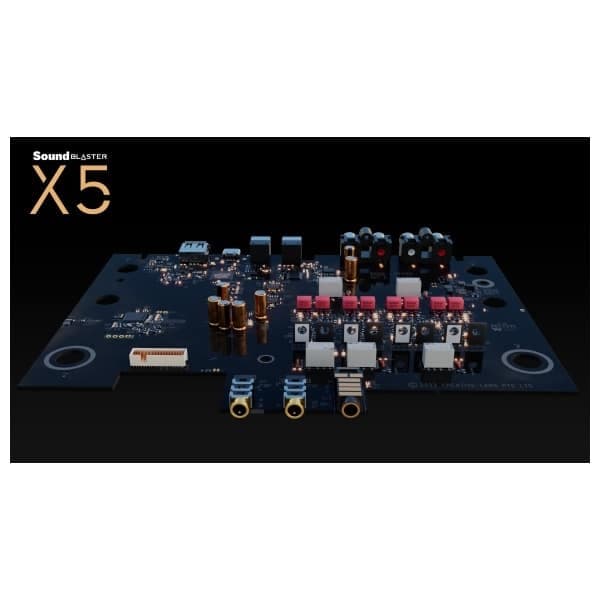 Creative Sound Blaster X5 Εξωτερική Κάρτα Ήχου USB 5