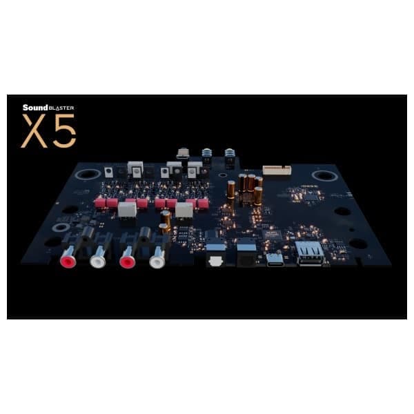 Creative Sound Blaster X5 Εξωτερική Κάρτα Ήχου USB 6