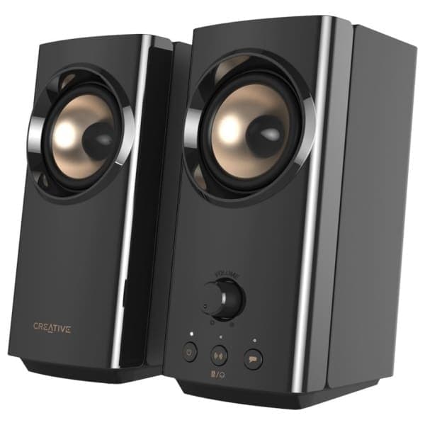 Ηχεία Creative T60 2.0 Μπλάκ Με Bluetooth 5.0 2