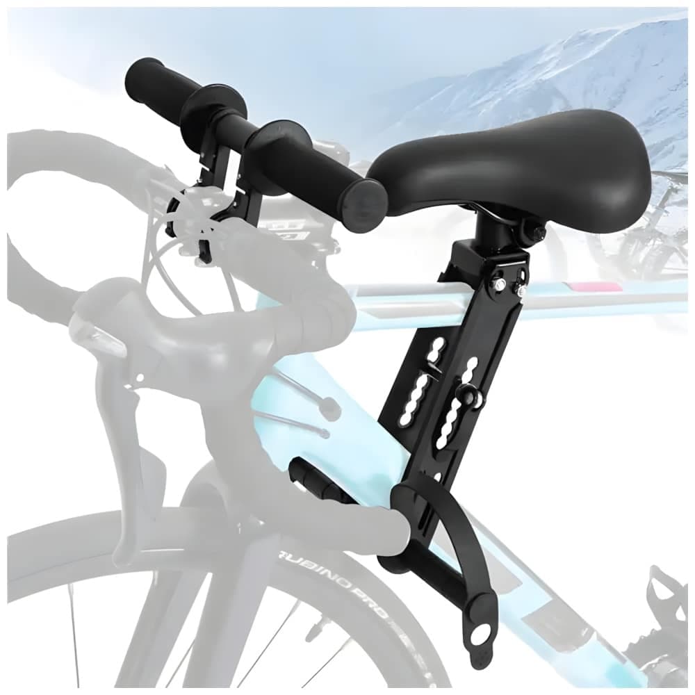 Child Bicycle Seat Wildman C1 For Frame Black 5