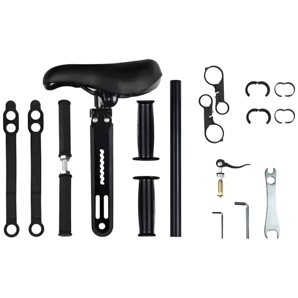 Child Bicycle Seat Wildman C1 For Frame Black 7