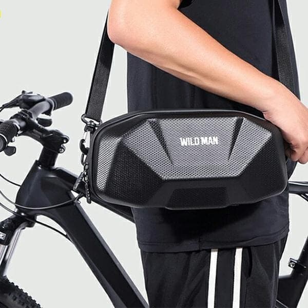 Wildman X9 Τσάντα Πλαισίου Ποδηλάτου Μαύρη 2
