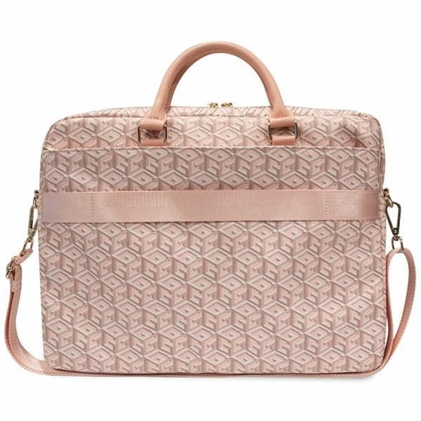 Τσάντα Guess Gucb15hgcfsep 16" Ροζ Gcube Stripes 3