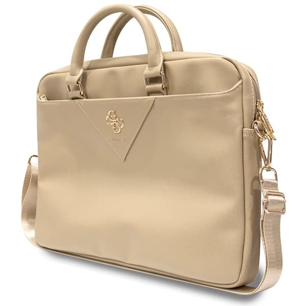 Guess Τσάντα Gucb15zpgstegd 16" Χρυσή Triangle 4g 2